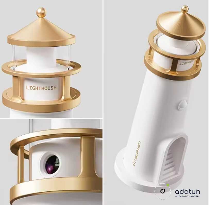 Moonlit Beacon LightHouse lamp with remote control